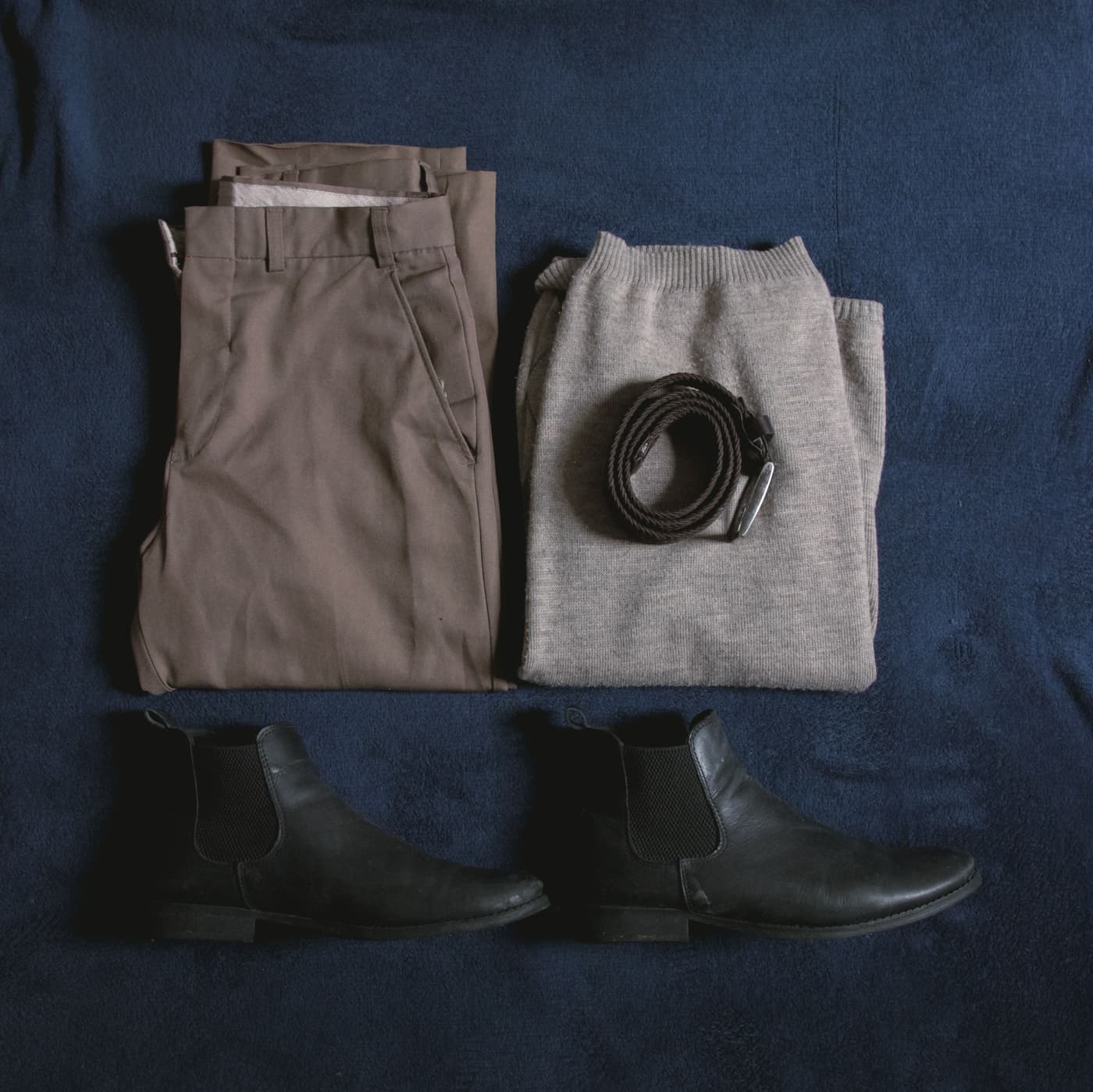 Leather care products and a cloth